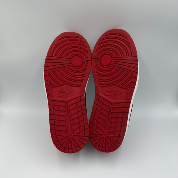 Nike Air Jordan 1 Low "White/Black/Varsity Red" Men's Shoe size 9.5. - Picture 7 of 11